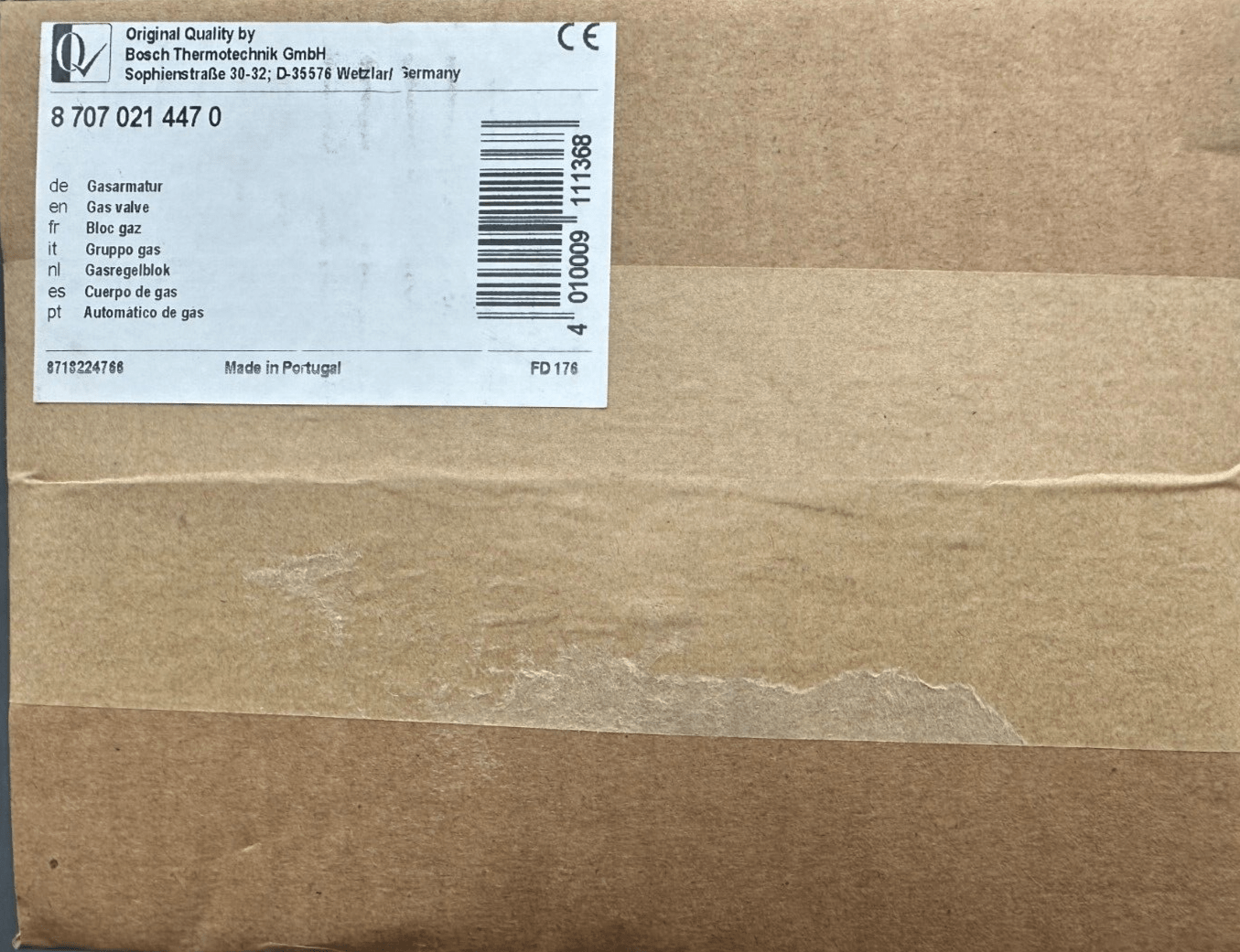 ELM LEBLANC BOSCH 87070214470 BLOC GAZ - KLR Automation