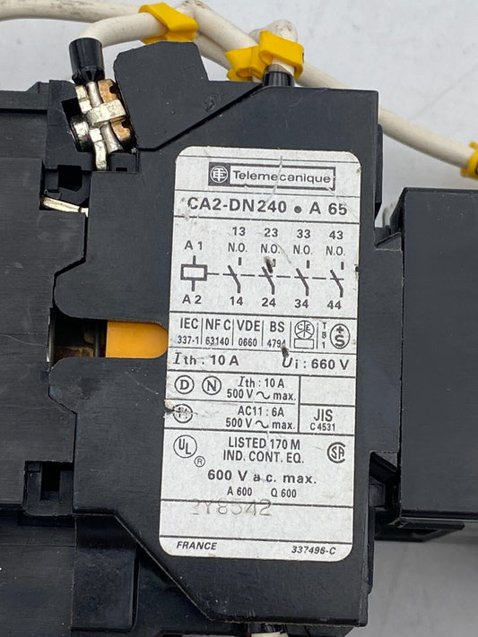 2pc x SCHNEIDER ELECTRIC TELEMECANIQUE LP1 - D123.A 65 - KLR Automation