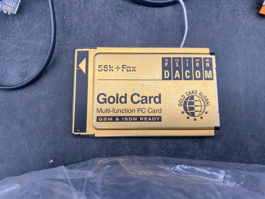 SIEMENS RXZ10.1 SET DE CABLE + GOLD CARD DACOM 56K PC CARD