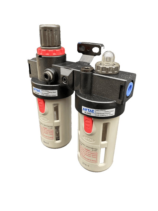 AIRTAC BFR2000 0.5 - 9.0 bar + BL2000 FILTRE - KLR Automation