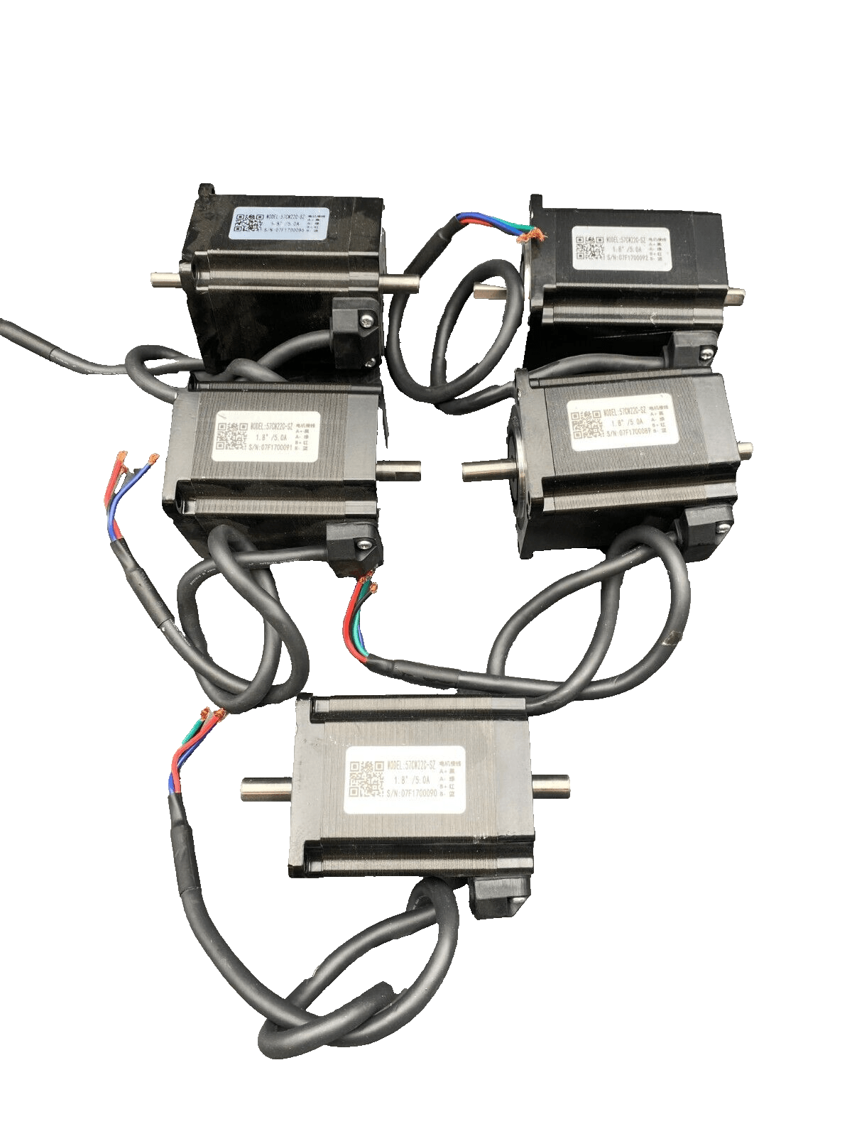 57CM22C - SZ 1.8° 5.0A STEPPER MOTOR x1pc - KLR Automation