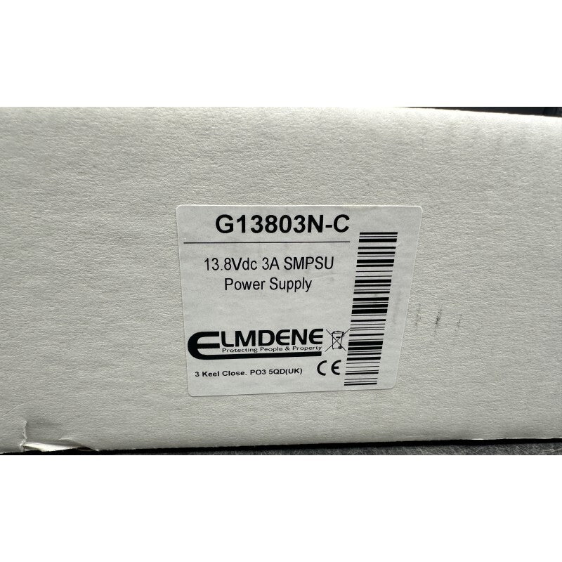 ELMDENE G13803N-C SMPSU POWER SUPPLY 13.8VDC 3A