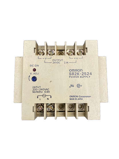 OMRON S82K-2524 POWER SUPPLY 24VDC 2.1A x10pc
