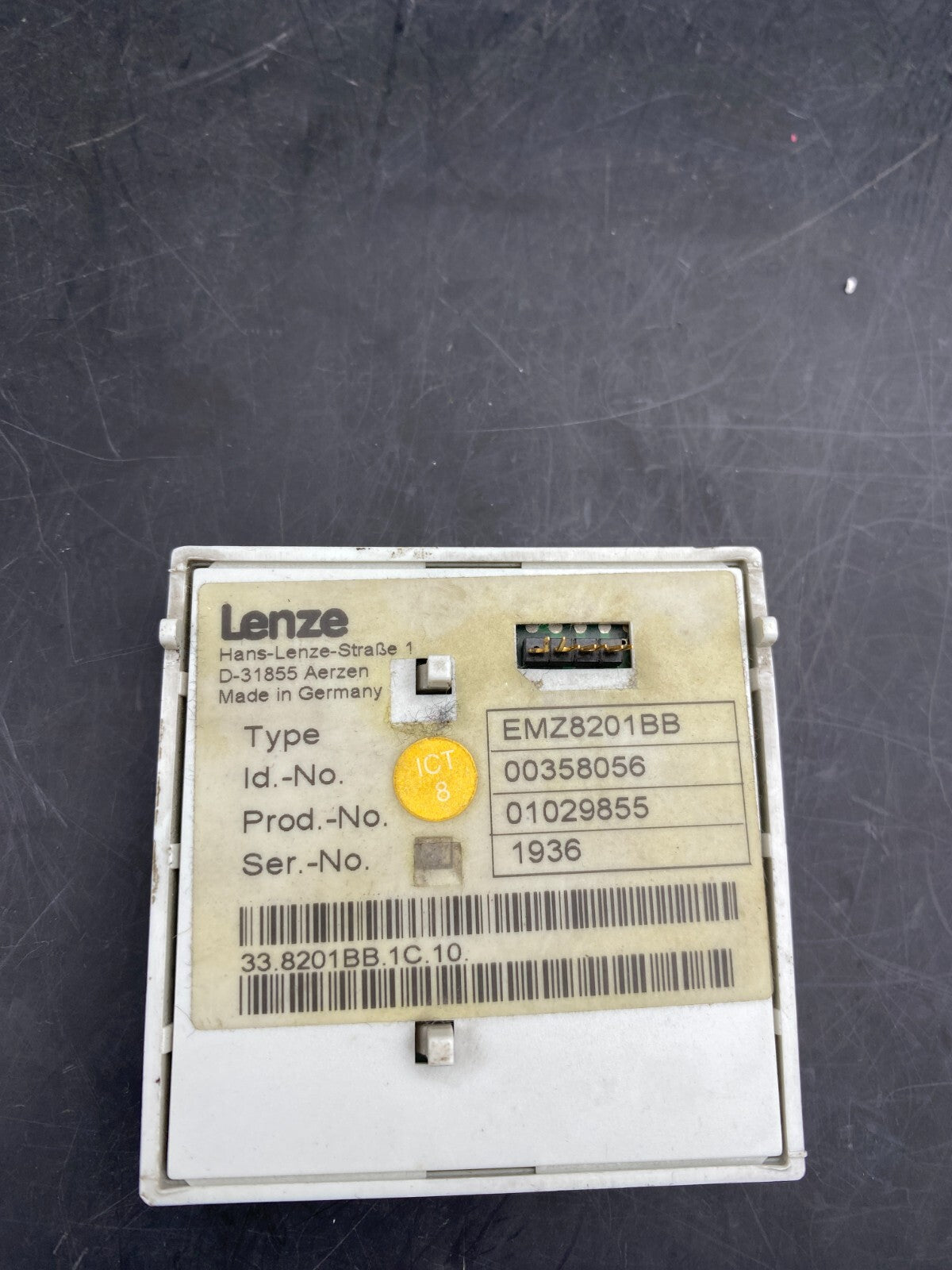 1pc x LENZE EVF8203 - E INVERTER + KEYBOARD DISPLAY MODULE EMZ8201BB - KLR Automation