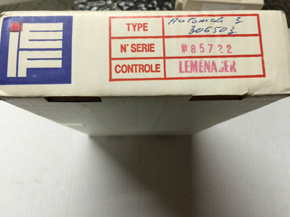 Interface AUTOMAT IEF TELEX  210F Informatique Electronique Francaise  Apple II 