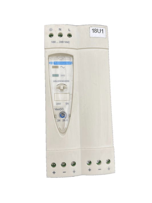 TELEMECANIQUE ABL8 REM24050 6OT22 - 660G REV A 100 - 240 POWER SUPPLY - KLR Automation