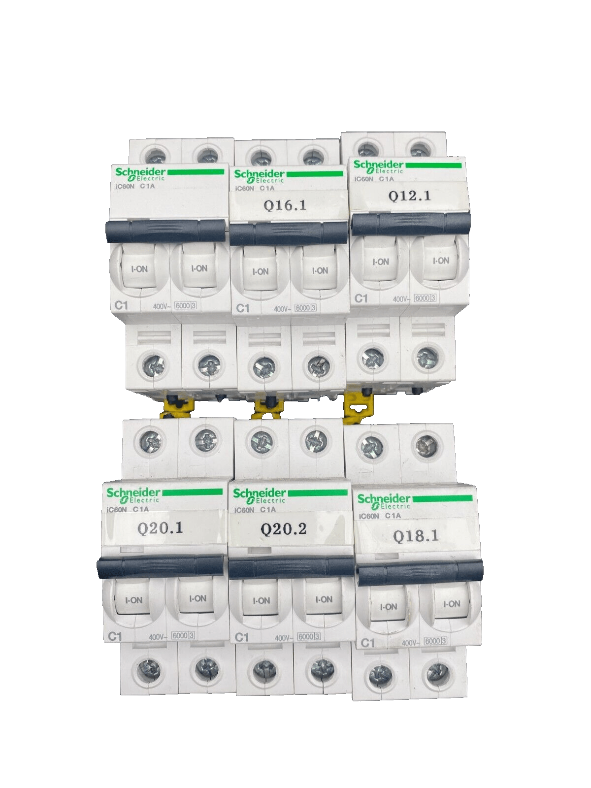 SCHNEIDER ELECTRIC IC60N C1A DISJONCTEUR x6pc - KLR Automation