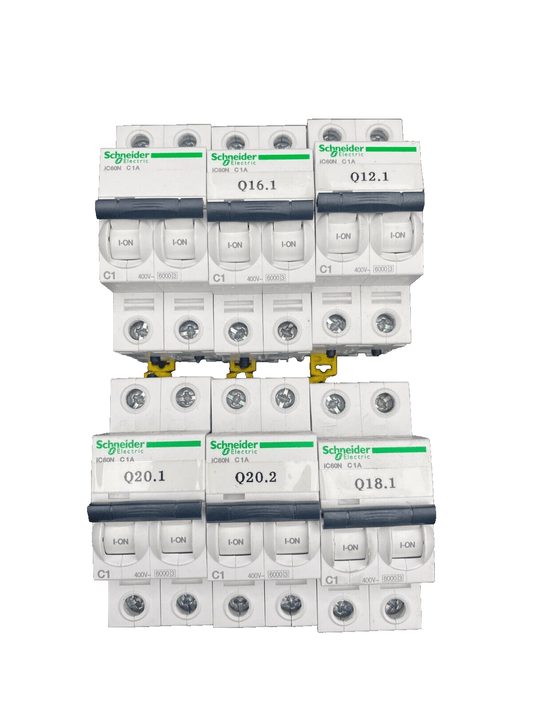 SCHNEIDER ELECTRIC IC60N C1A DISJONCTEUR x6pc - KLR Automation