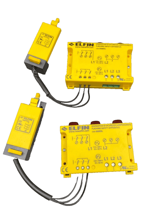 ELFIN 050DSL FLASHING SAFETY APPARATUS + 050FC3C x 2pc - KLR Automation