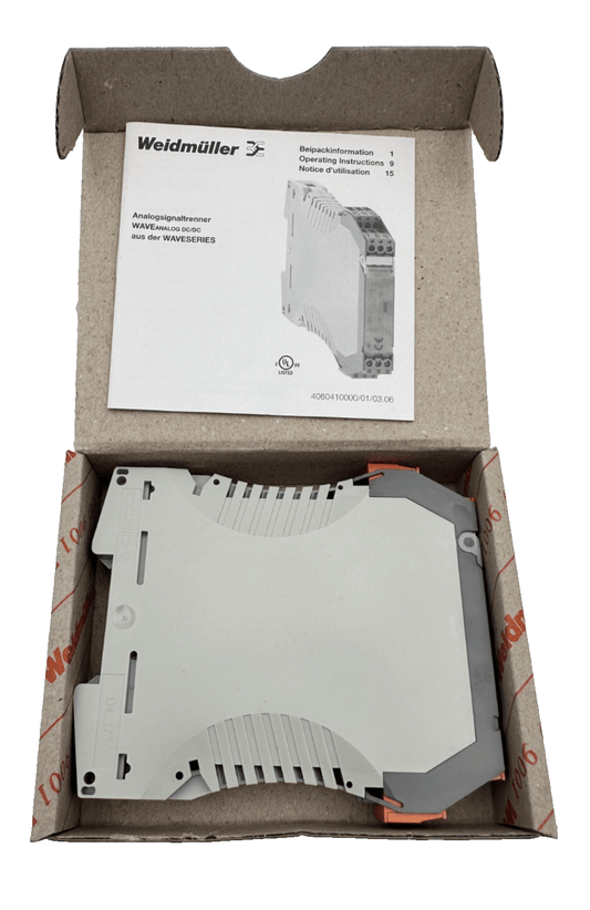 WEIDMULLER WAS5 VVC DC 8540330000 0 - 10V x1pc - KLR Automation