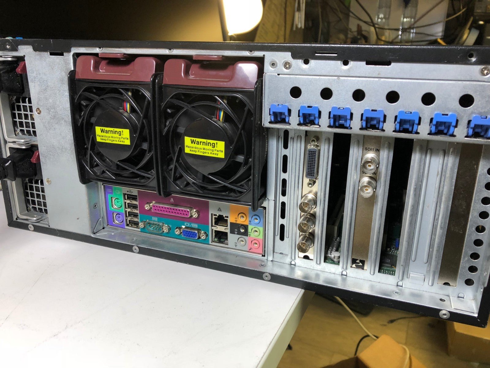 SUPERMICRO Server Storage 5To 4Gb Ram + Card Digital Rapids 6510 Aja Kona - LHE+RO - KLR Automation