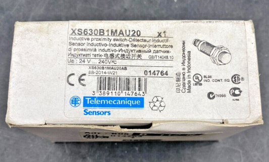 TELEMECANIQUE XS630B1MAU20 014764 INDUCTIVE PROXIMITY SWITCH