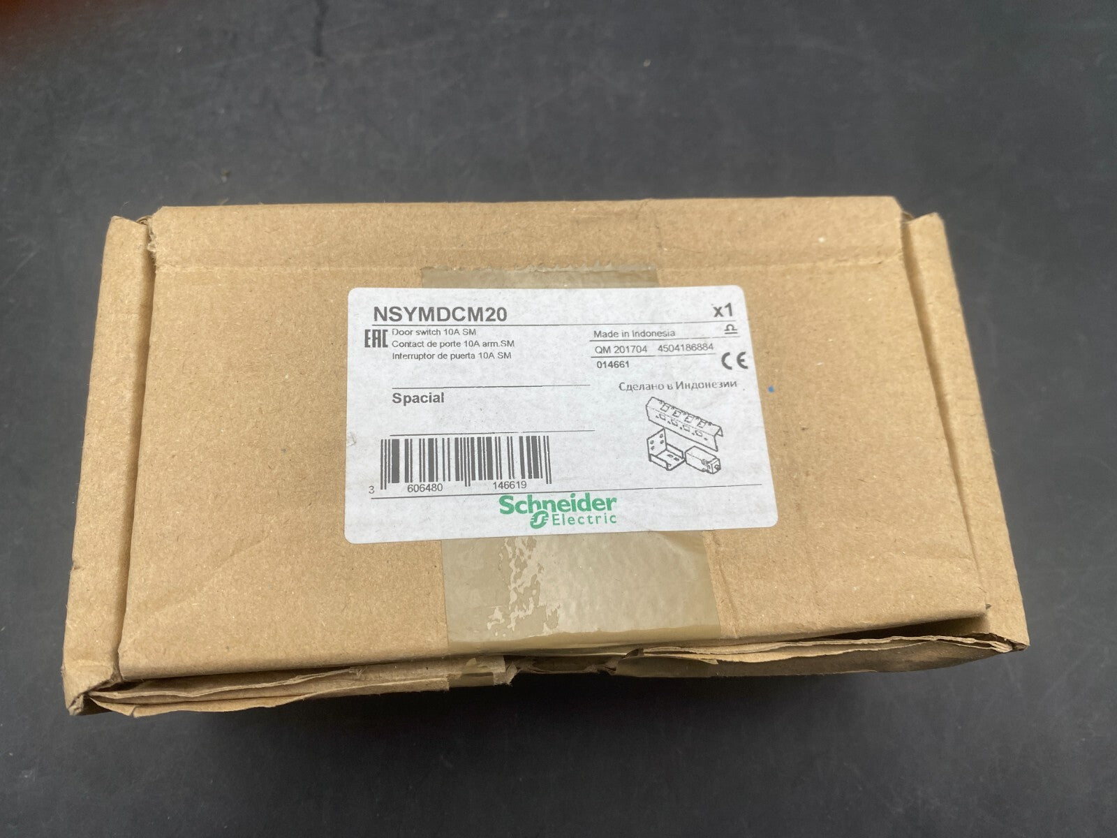 SCHNEIDER ELECTRIC NSYMDCM20 DOOR SWITCH 10A SM