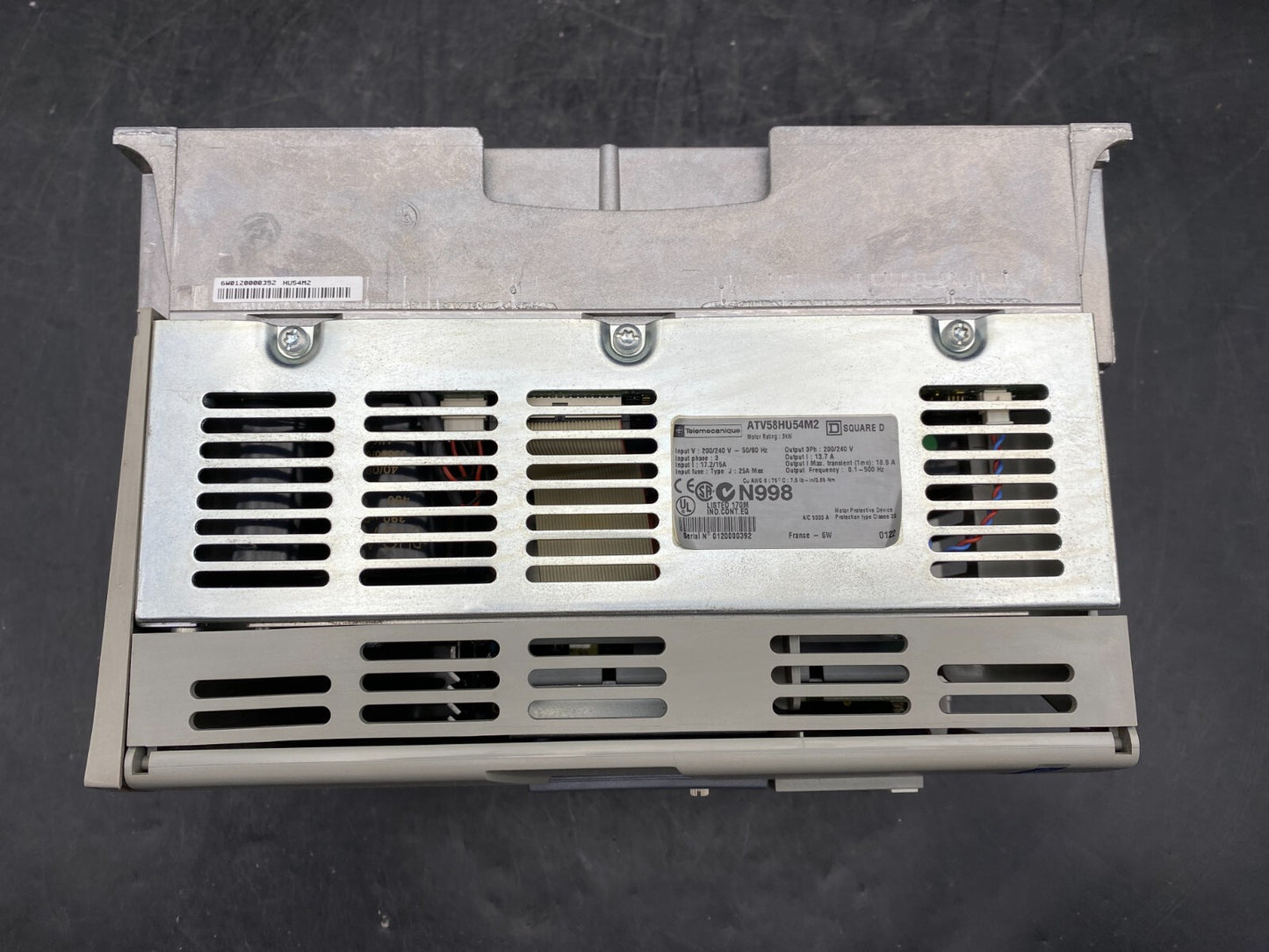 TELEMECANIQUE ATV58HU54M2 ALTIVAR 58 3HP 3kW 200/240V - KLR Automation