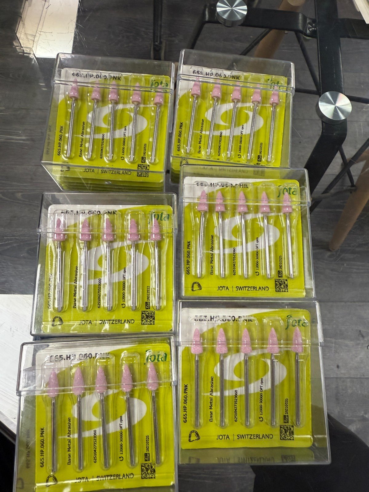 665.HP.060.PNK– Lot 150 Fraises Jota Swiss / Dental HP 665.060 - KLR Automation