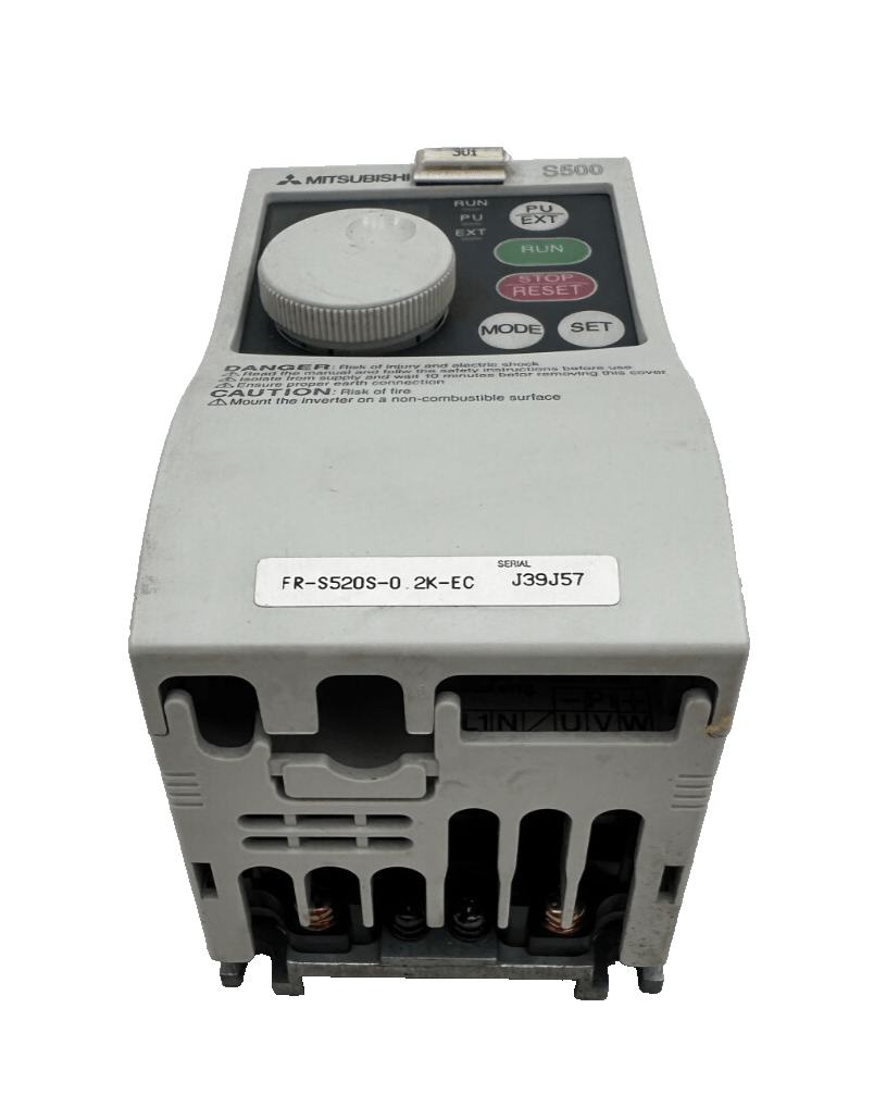 MITSUBISHI S500 FR - S520S - 0.2K - EC INVERTER 0.2kW - KLR Automation