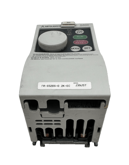 MITSUBISHI S500 FR - S520S - 0.2K - EC INVERTER 0.2kW - KLR Automation