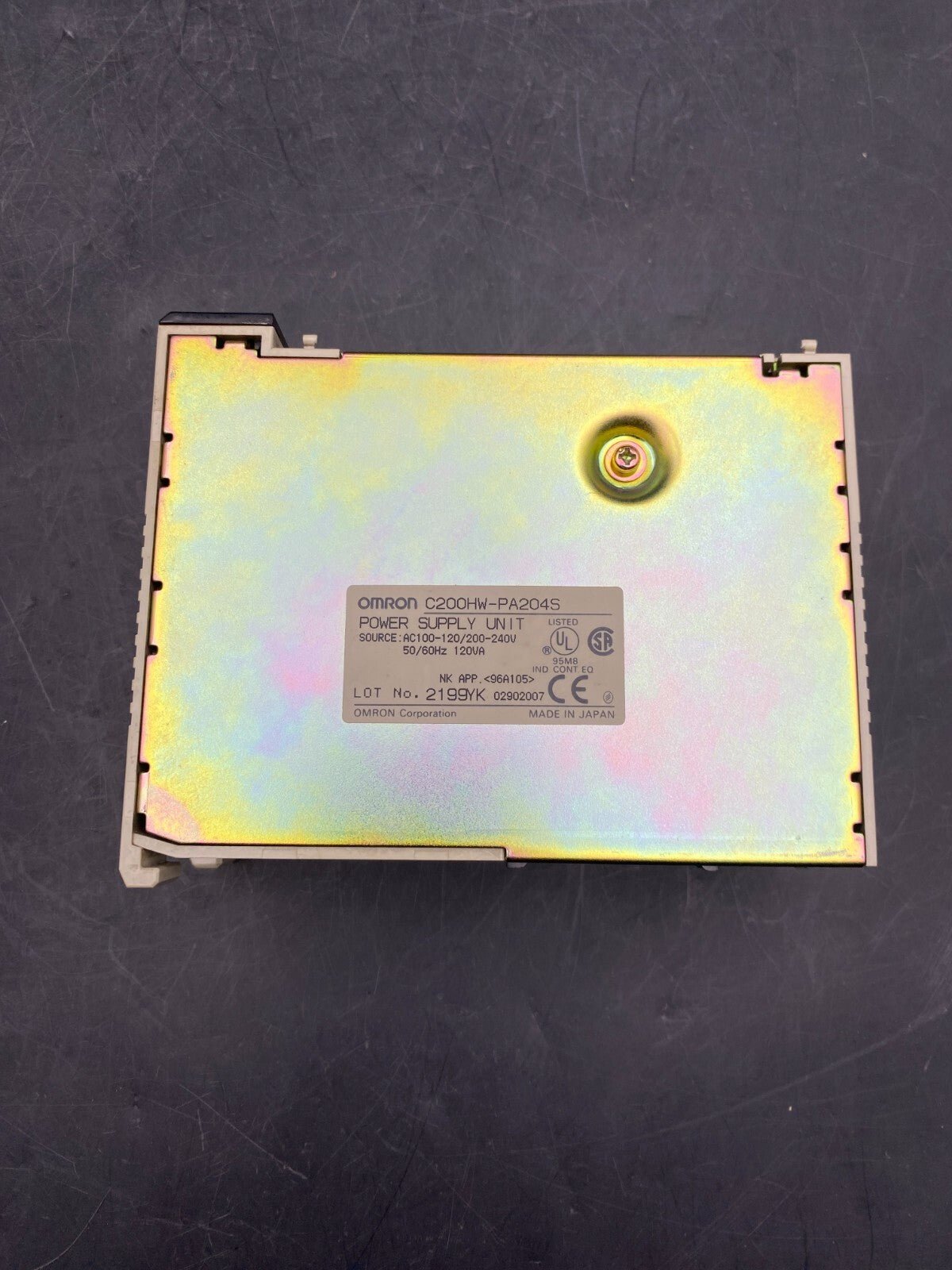 OMRON PA204S C200HW - PA204S POWER SUPPLY UNIT - KLR Automation