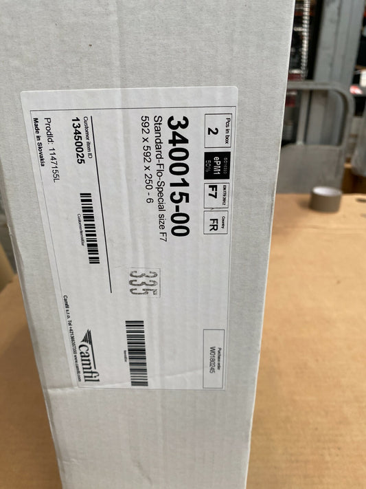 Camfil Standard - Flo - Special size F7 592x592x250 13450025 - KLR Automation