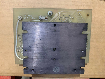 Circuit board card RIMA S30 481D Return Speed .KBIC - 120 KB controller 3 - KLR Automation