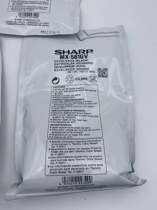 1 pc x SHARP MX-561GV Développeur noir