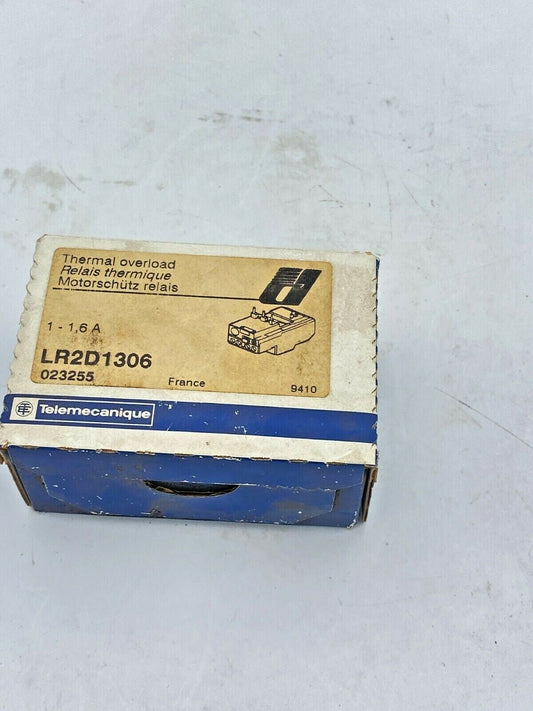Telemecanique LR2 D1306 Thermal Overload Relay 1 - 1.6a - KLR Automation