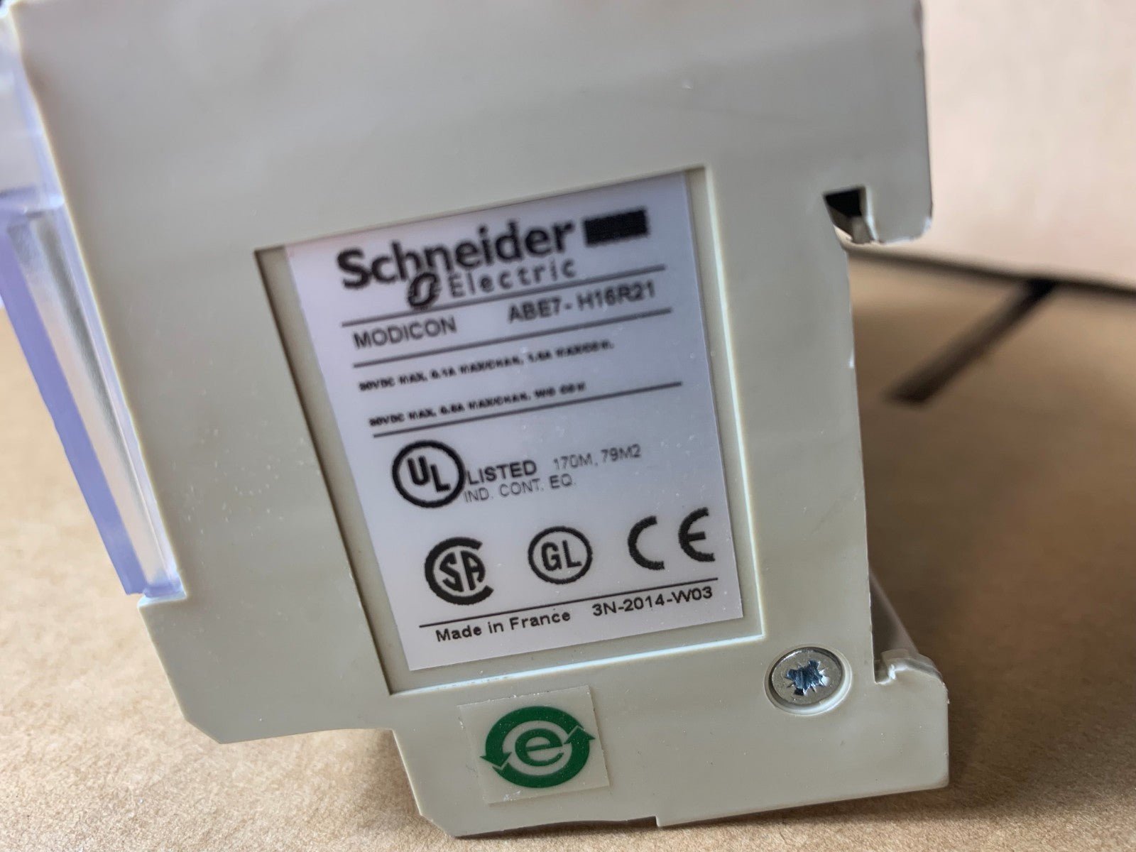 2 x Telemecanique Schneider ABE7H16R21 Interface Entrées Sorties Logiques - KLR Automation