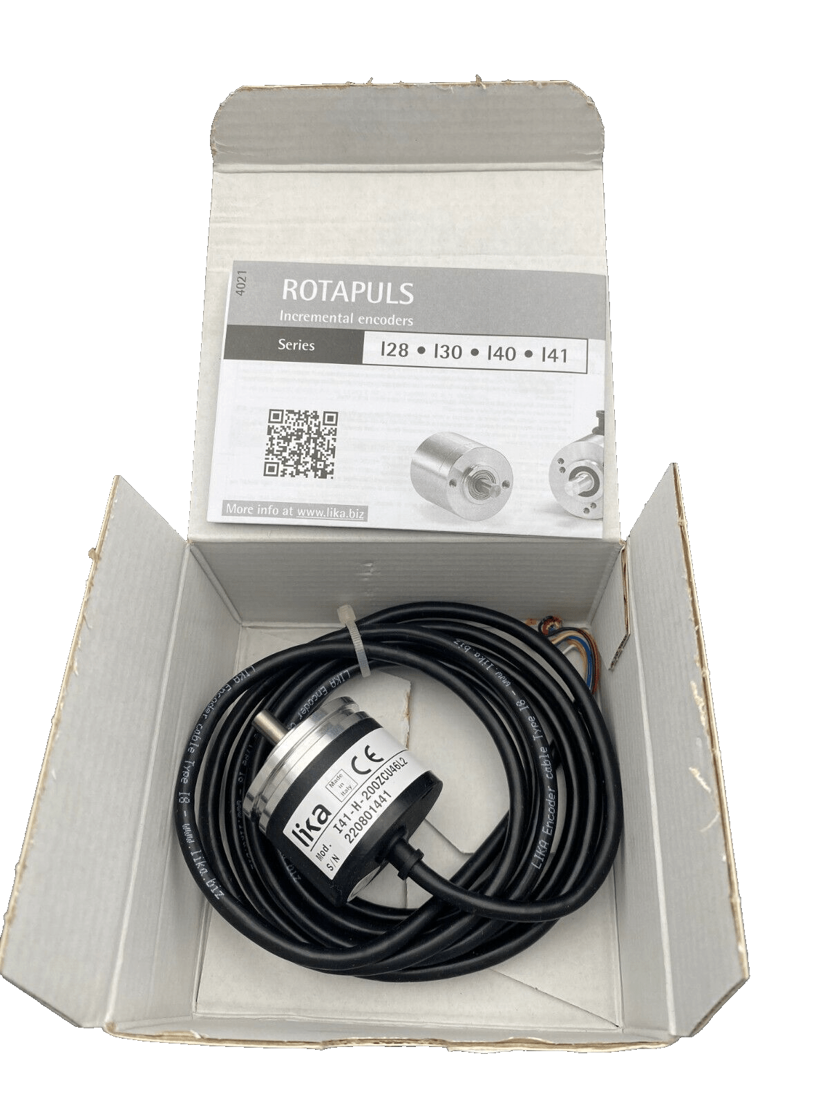 LIKA I41 - H - 200ZCU46L2 ROTAPLUS SERIE 141 INCREMENTAL ENCODER - KLR Automation