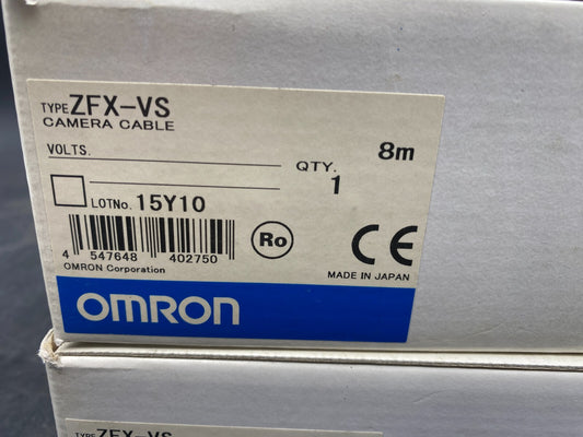 OMRON ZFX-VS CAMERA CABLE 8m x1pc