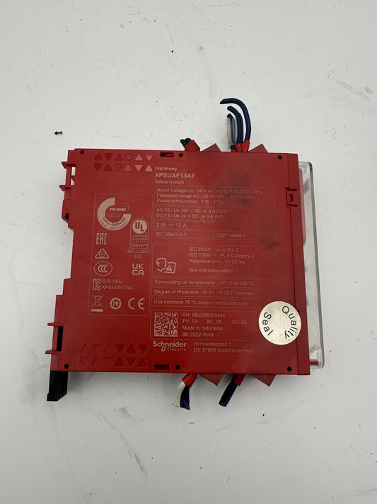 Schneider Electric - XPSUAF13AP - Module de sécurité x1pc
