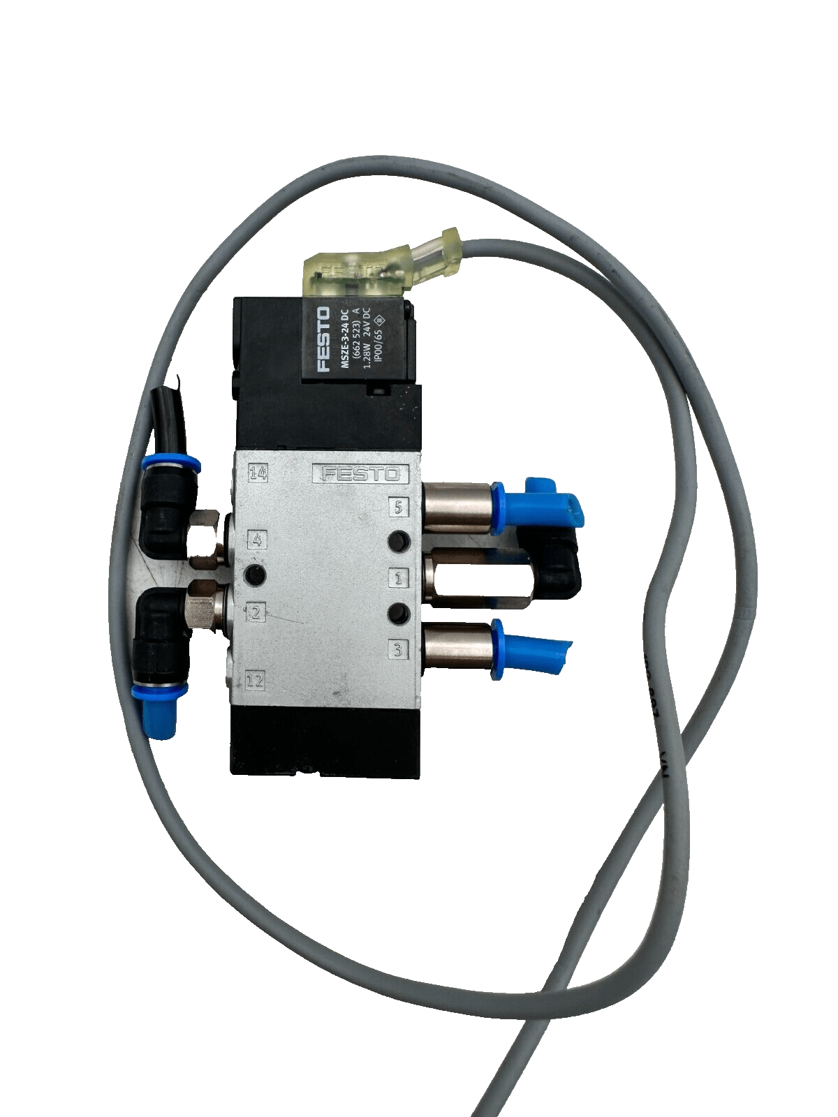 FESTO CPE10 - M1BH - 5L - M7 196927 V802 SOLEINOID VALVE - KLR Automation