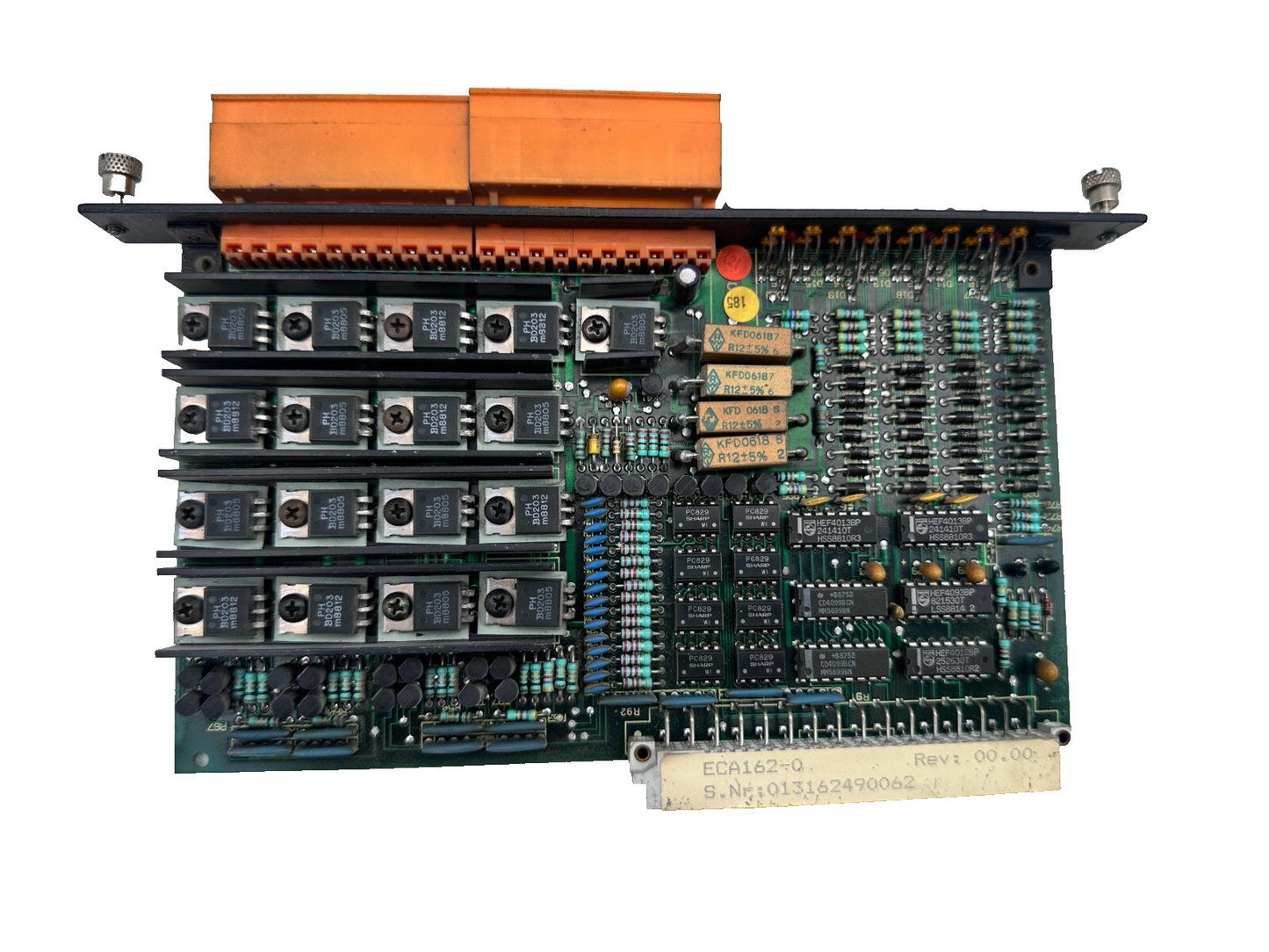 B&R BERNECKER &RAINER A 162 ECA162-0 REV: 00.00 OUTPUT MODULE x1pc