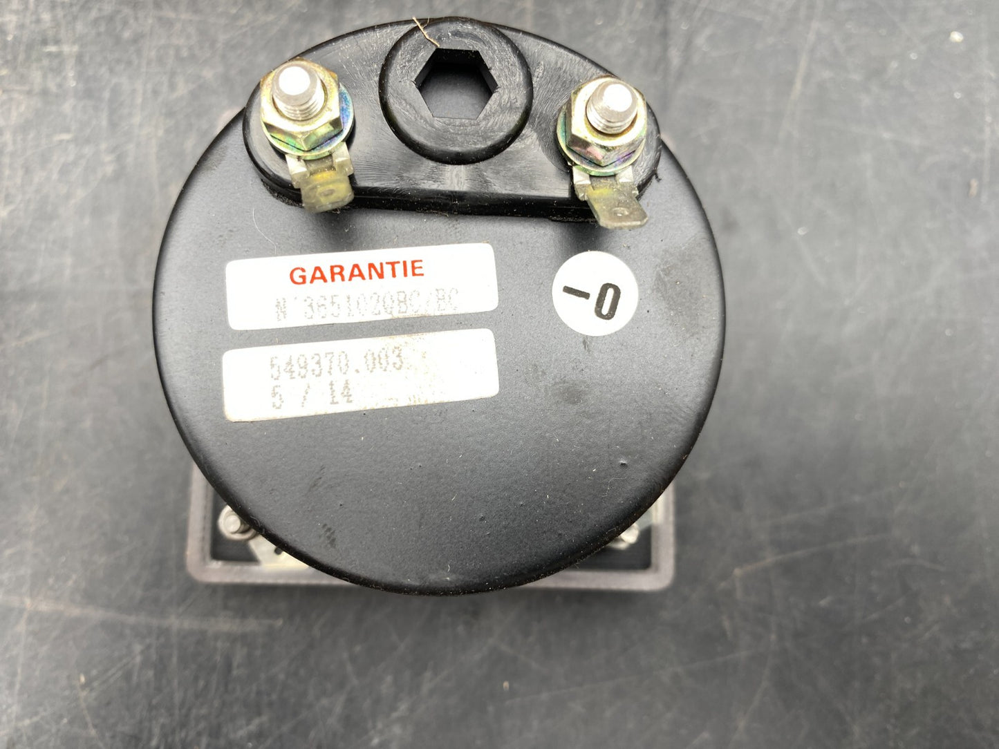 LOT DE 2 CHAUVIN ARNOUX 533325 001 549370 003 VOLTMETRE - KLR Automation