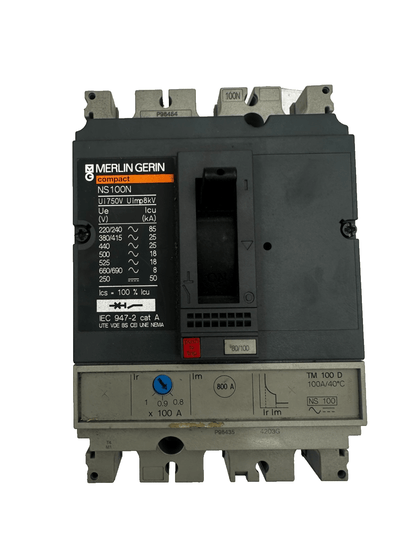 MERLIN GERIN NS100N 3P BASE 29003 CIRCUIT - BREAKER - KLR Automation