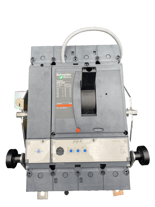 SCHNEIDER ELECTRIC COMPACT NSX 630F MICROLOGIC 2.3 800V 8kV AVEC TIROIR SANS CLE - KLR Automation
