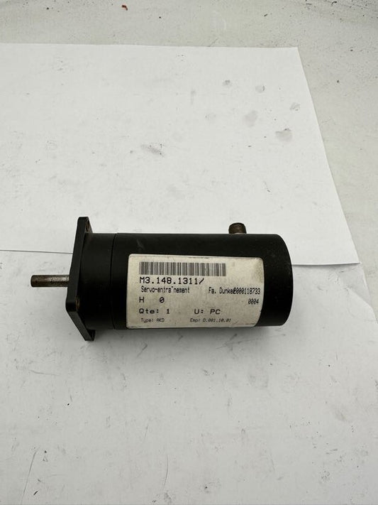 1pc x SERVO - ENTRAINEMENT FA DUNKE2000118733 0004 M3.148.1311/ TYPE AKD - KLR Automation