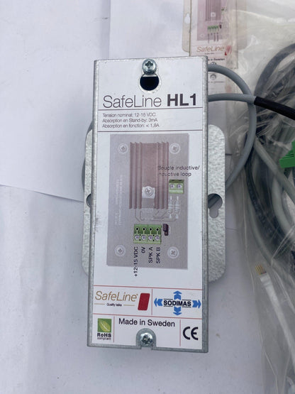 SODIMAS SAFELINE KIT SL2 + HL1 PTU 80V4K45 Elevator parts lift - KLR Automation