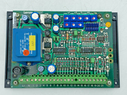 1pc x.  LENZE 2002 ANALOG-CARD-PCB-CIRCUIT-BOARD