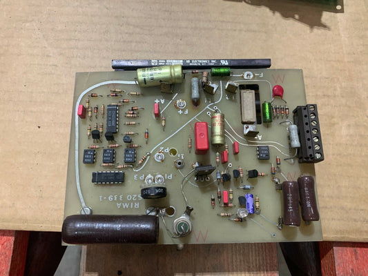 Circuit board card RIMA S30 481D Return Speed .KBIC - 120 KB controller 3 - KLR Automation