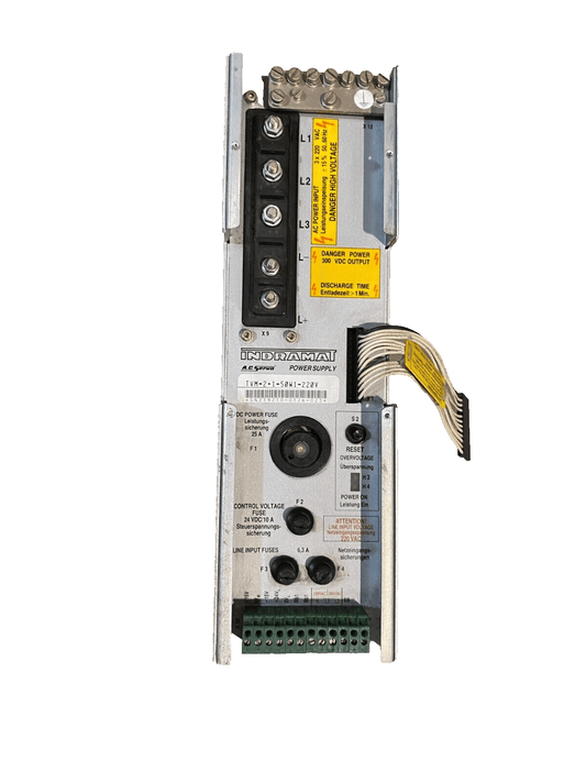 INDRAMAT TVM 2.1 - 50W1 - 220V SERVO CONTROLLER MODULE - KLR Automation
