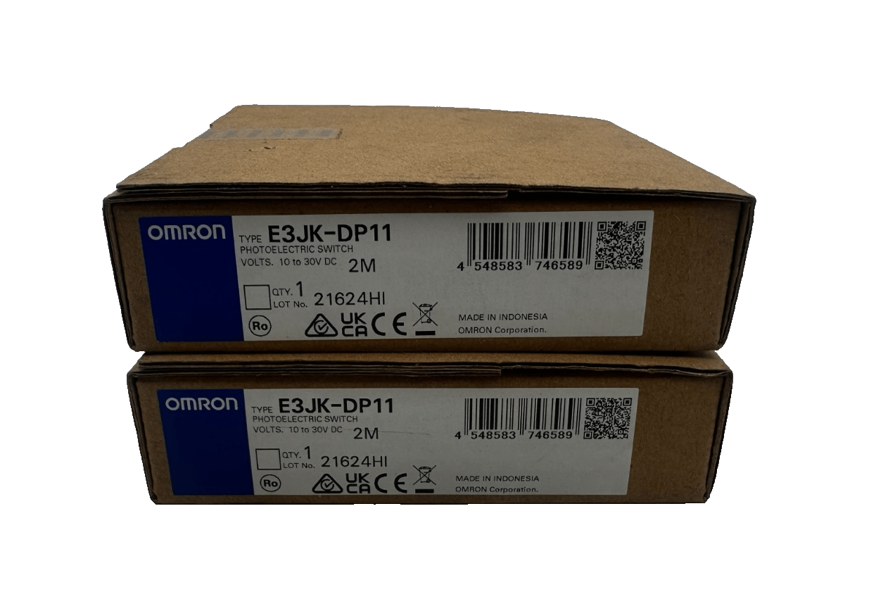 OMRON E3JK - DP11 PHOTOELECTRIC SWITCH 10 TO 30VDC 2M x1pc - KLR Automation