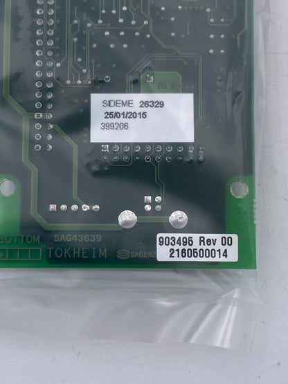 1pc  x TOKHEIM Card Board OPT-U0I2 OPT024L2 2160500014 903495 Rev 00