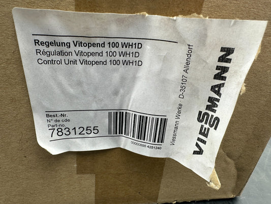 VIESSMANN 7831255 REGULATION VITOPEND 100 WH1D - KLR Automation