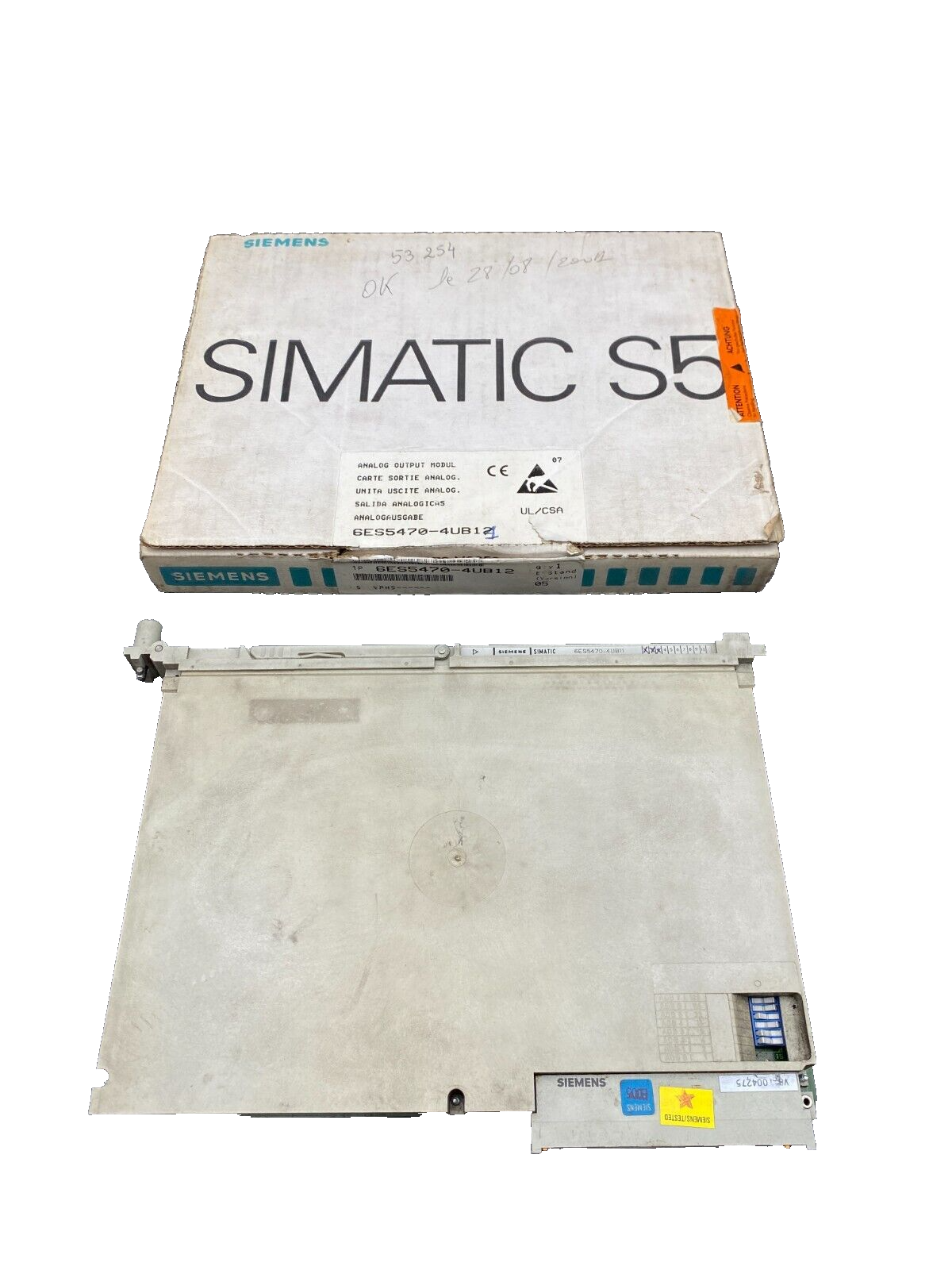 SIEMENS 6ES5470-4UB11 CARTE DE COMMUNICATION