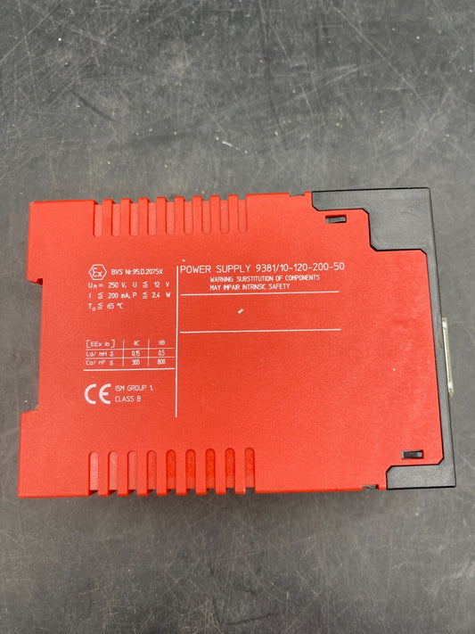 STAHL 9381/10-120-200-50 POWER SUPPLY