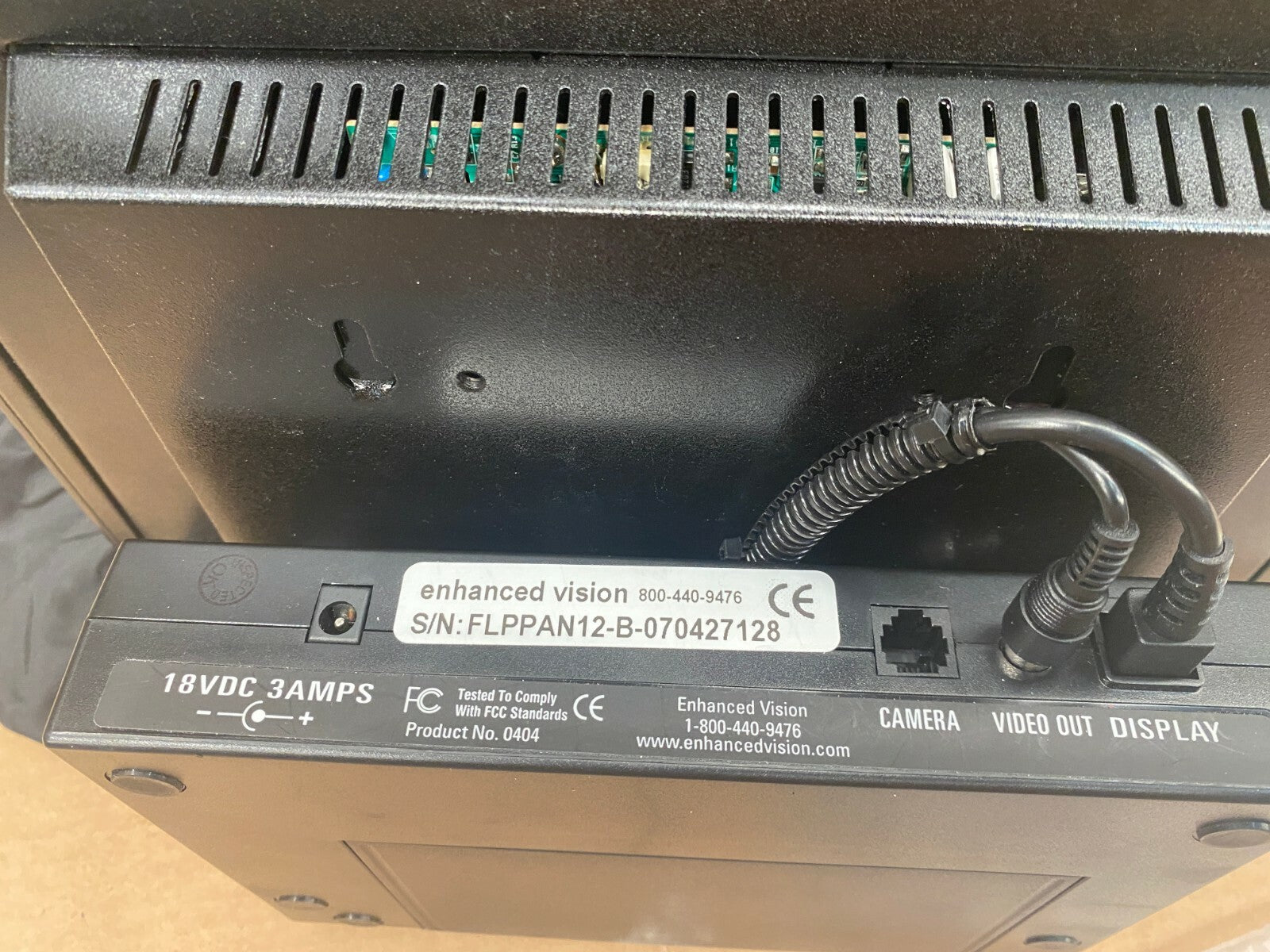 Enhanced Vision Flipper Panel without cable power 800 - 440 - 9476 - KLR Automation