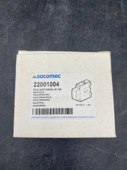 SOCOMEC INTERRUPTEUR SECTIONNEUR 22003004 + 22003000 + POLE ADDITIONNEL 22001004 - KLR Automation