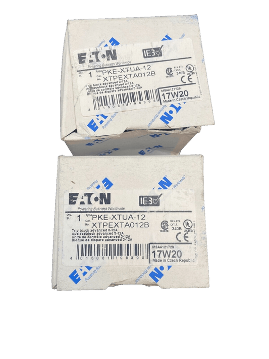 EATON PKE - XTUA - 12 XTPEXTA012B UNITE DE CONTROLE ADVANCED 3 - 12A x1pc - KLR Automation