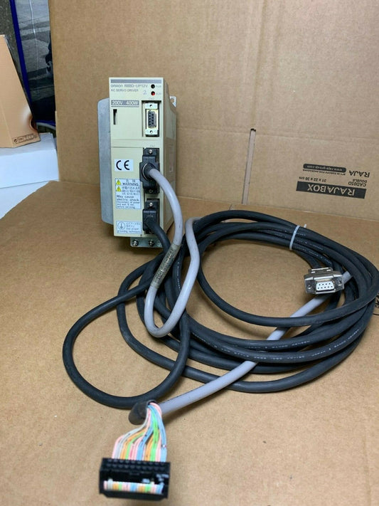 Omron R88D - UP12V Servo Drive 200VAC + Cable - KLR Automation