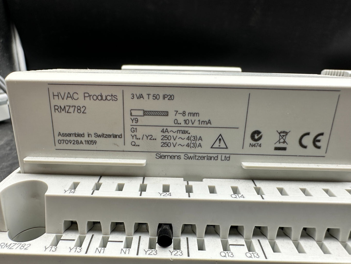 1 Pc x Siemens RMZ782 Controller - KLR Automation